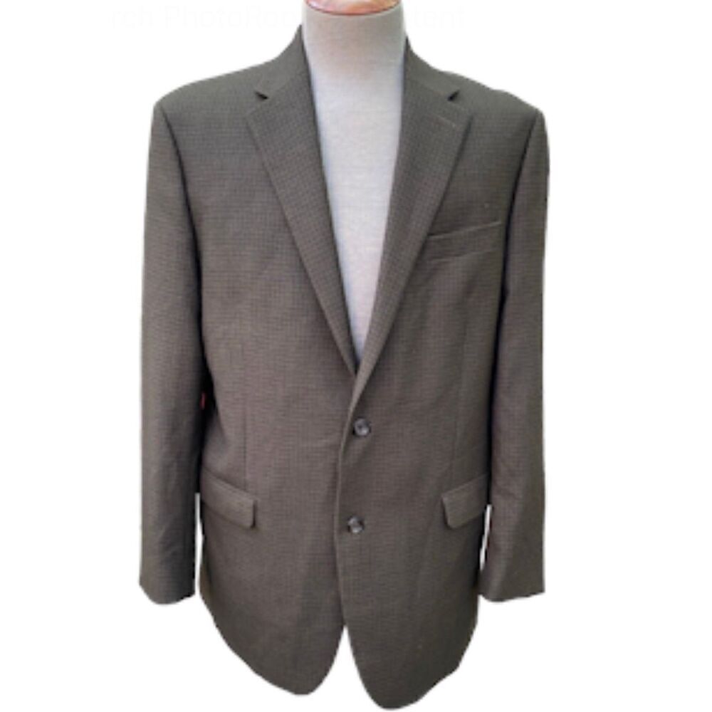 Lauren Ralph Lauren Men’s 2-Button Sport Coat Sz. 42L 100% Wool